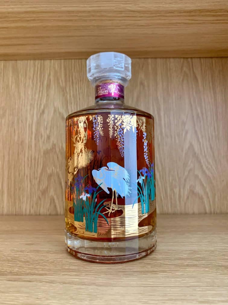Hibiki 17 Year Old Japanese Whisky Bottle