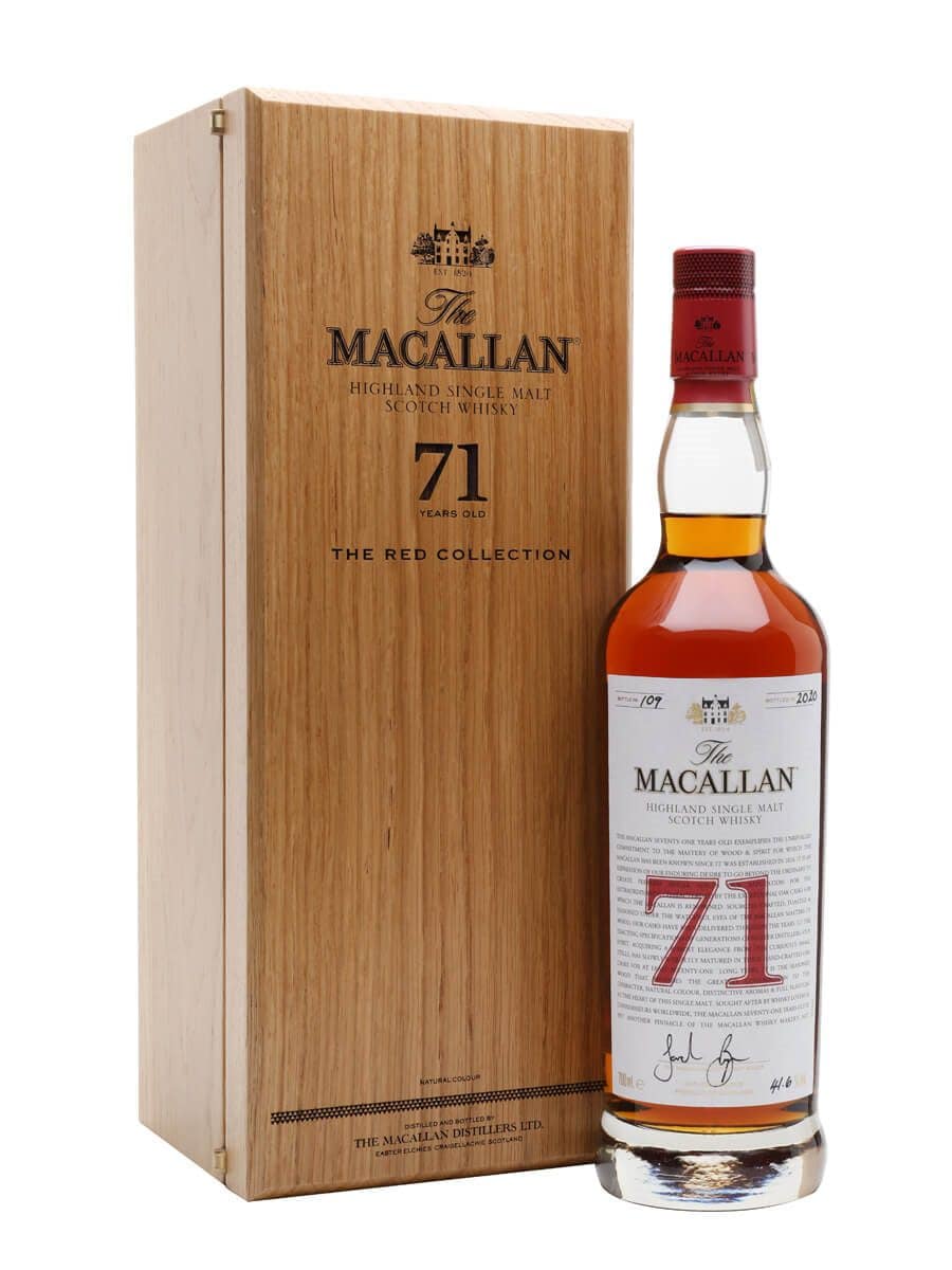 The Macallan 70 Year Old Red Collection Rare Single Malt Scotch